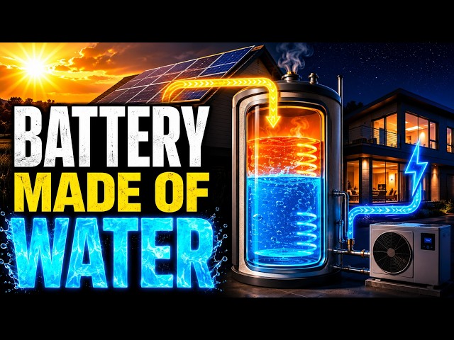 The Home Battery That Stores Electricity As Hot Water
