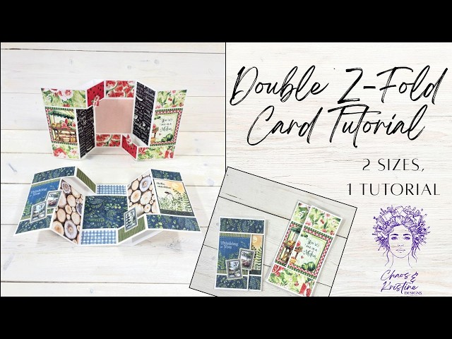 Double Z-Fold Card Ideas | 2 Designs, 1 Tutorial