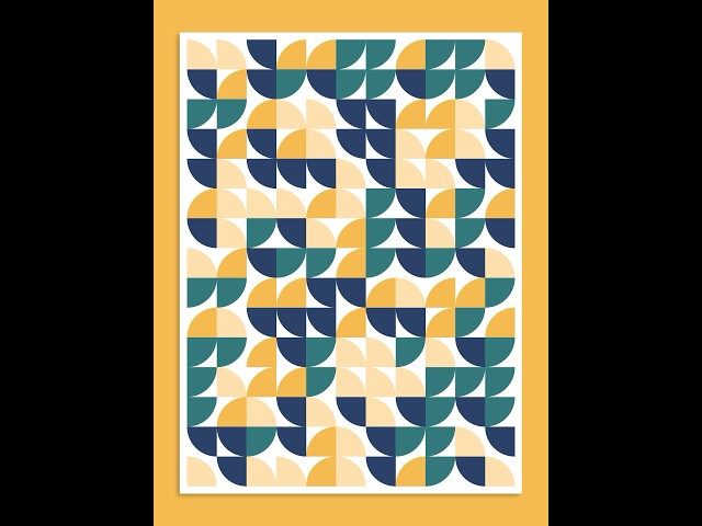 Adobe Illustrator Tips - How to Draw Pattern decoration, simple and fast with Replace ltems script