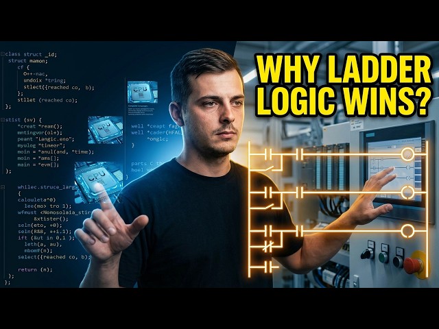 The Real Reason PLCs use Ladder Logic rather than C++?