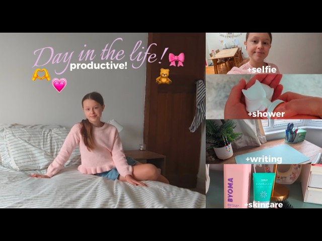 Day in the life! 🏃‍♀️🚿💐- ItsJustClara- #youtube#dayinthelife#viral#aesthetic#fyp#contentcreator#vlog
