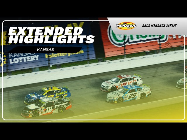 ARCA Menards Series official highlights: Menards 150 from Kansas Speedway