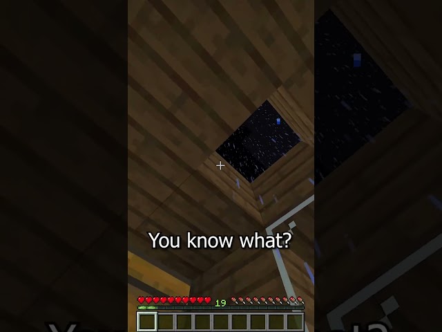 Minecraft, But Rain Is Realistic