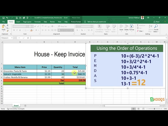30_Using The Order Of Operations