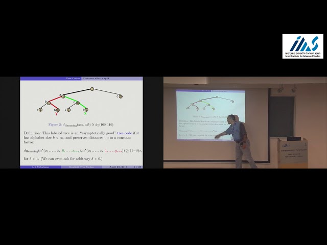 Leonard J. Schulman - Explicit Binary Tree Codes with Polylogarithmic Size Alphabet
