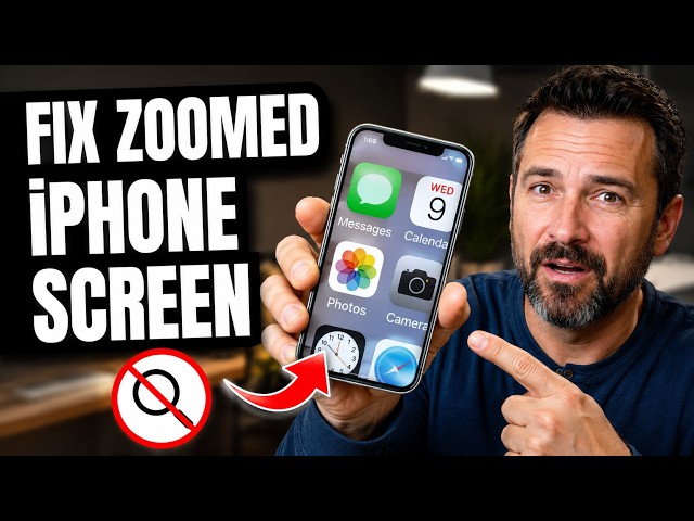 How to Fix iPhone Screen Zoomed In and Can't Zoom Out