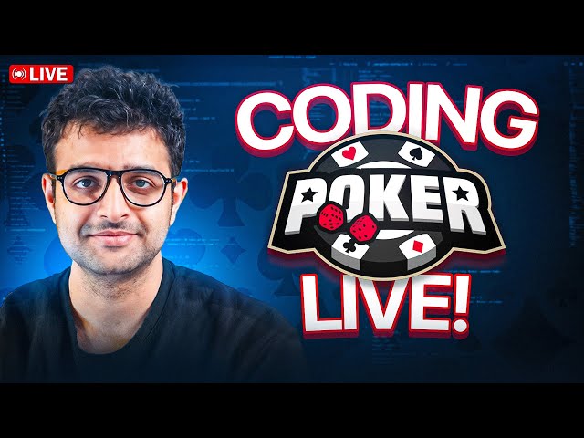 Coding an AI Poker  Live in 3 Hours (ft. Claude)