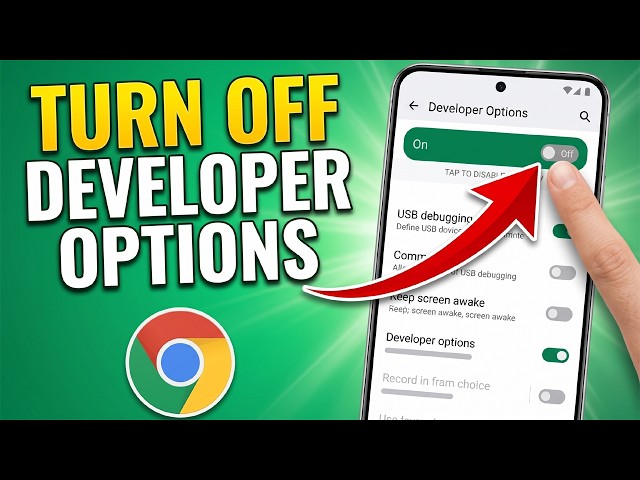 How To Disable Developer Options in Chrome | Chrome Browser Me Developer Options Kaise Band Kare