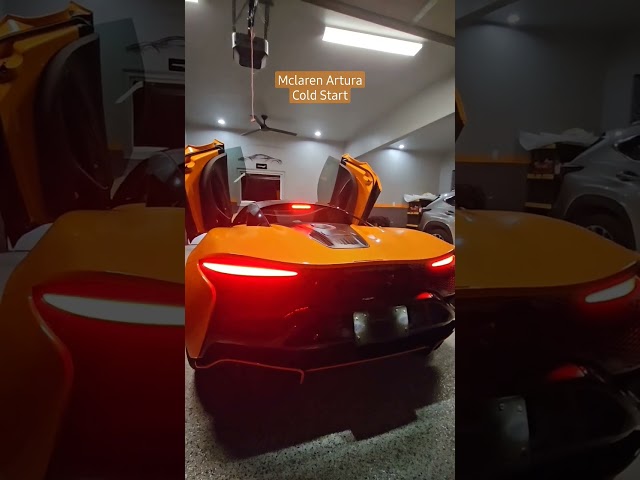 Mclaren Artura cold start