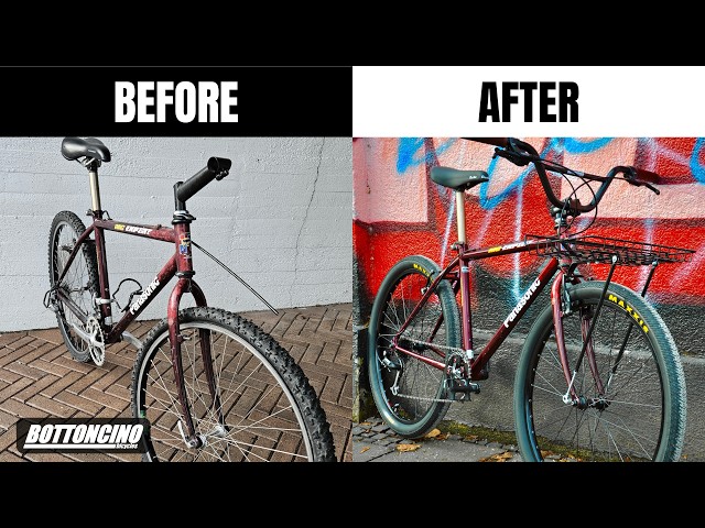 '91 Panasonic MC Expert Transformation: MTBMX Restomod