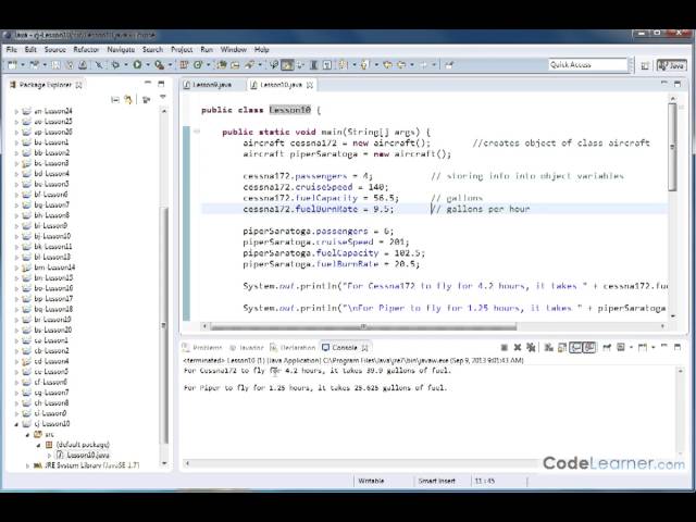Mastering Java, Vol 3   Lesson 10   Adding A Constructor To A Class 2