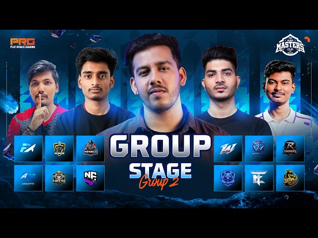 🔴 AURA MASTER CUP - GROUP STAGE | FREE FIRE MAX ESPORTS INDIA 🏆