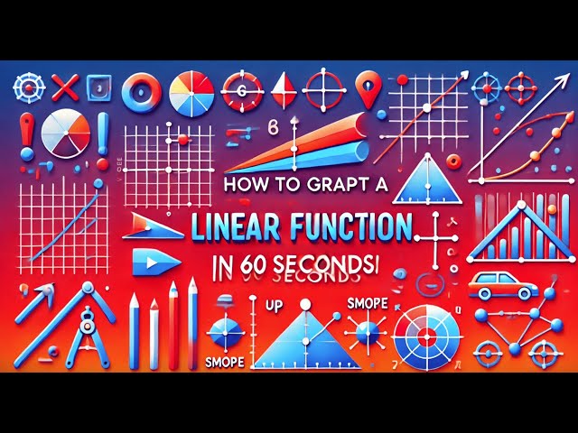 How to graph a linear relation in 60 seconds! (CHEAT CODE)
