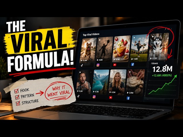 I Reverse Engineered 100 VIRAL Videos With AI — Here's How