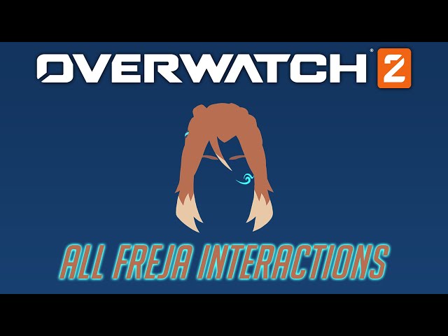 Overwatch 2 - All Freja Interactions + Unique Kill Quotes
