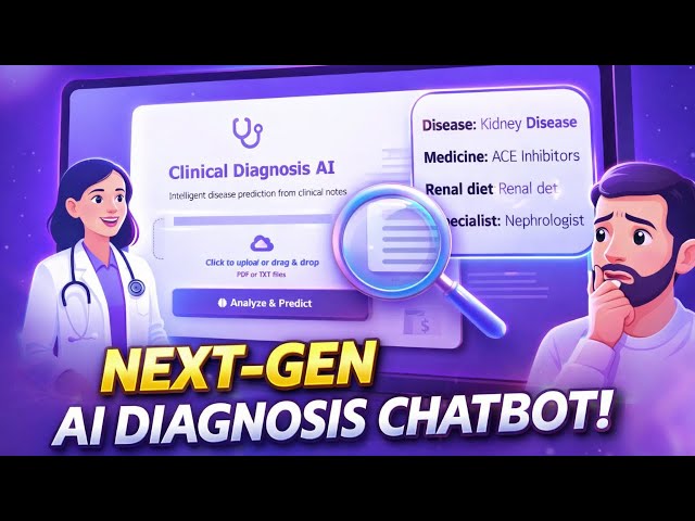 Medical AI Analyzes Medical Reports in Seconds| Transformer-Based Clinical Chatbot | Kaggle Dataset