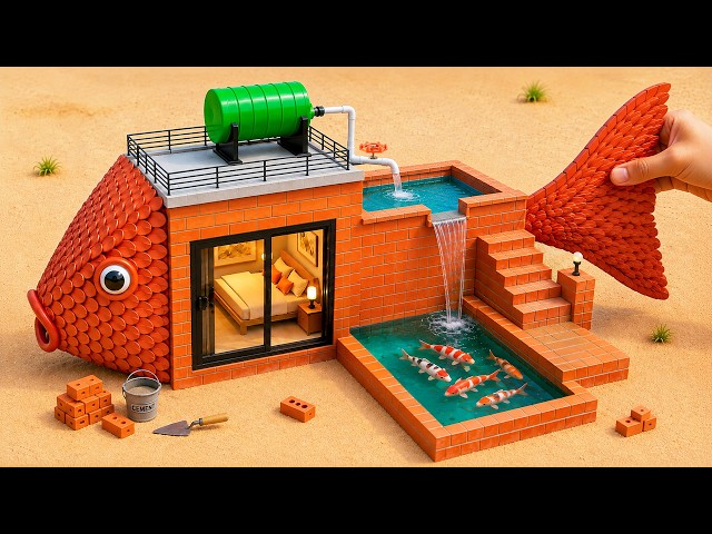 Is It a Fish or a House - DIY Mini Construction | @MinMinTractor