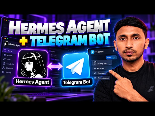 Setting up Telegram Bot using Hermes Agent