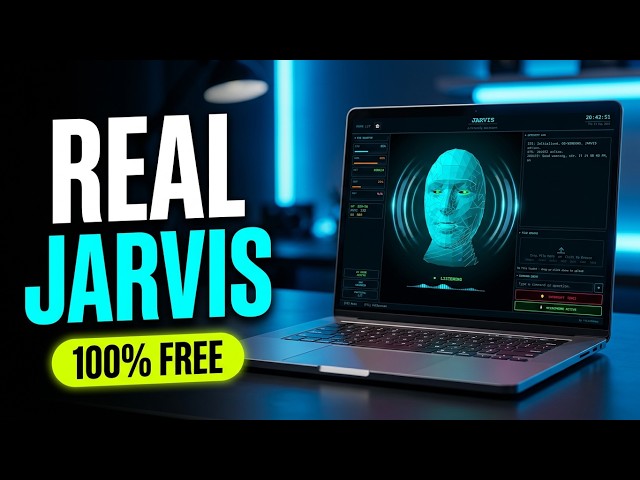 I Built JARVIS for My PC 🤯 | AI Voice Assistant That Controls Your Computer