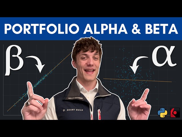 How to Calculate Portfolio Alpha & Beta (Python + Interactive Brokers)