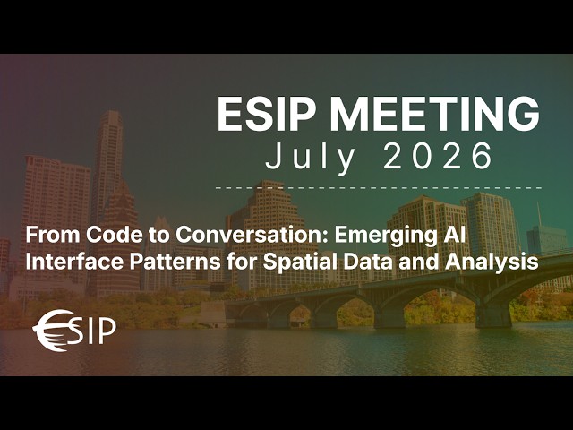 From Code to Conversation: Emerging AI Interface Patterns For Spatial Data and Analysis T1 V1