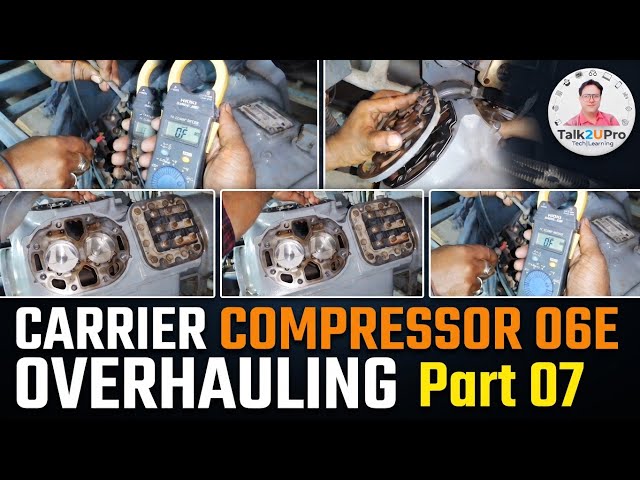 Carrier Chiller Reciprocating Compressor Carlyle 06E Part 07