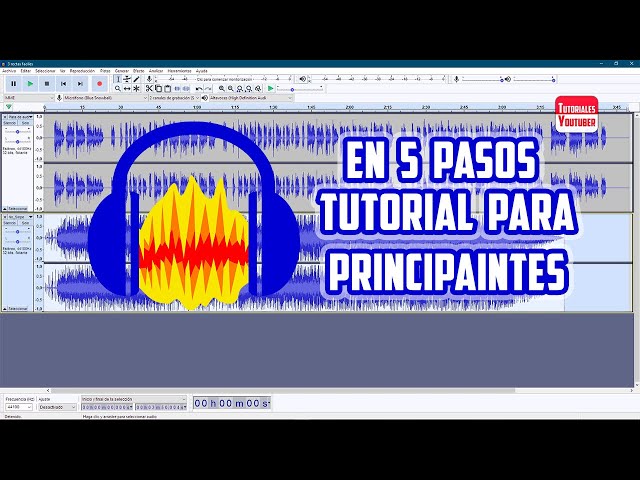 5 PASOS PARA UTILIZAR AUDACITY PARA PRINCIPIANTES - 2020