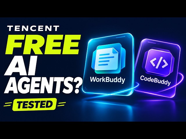 WorkBuddy & CodeBuddy: Tencent's Free AI Agents Tested