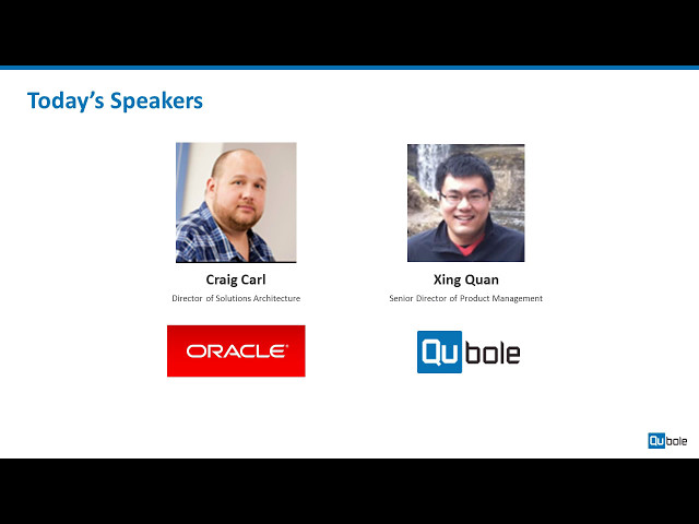 Big Data and Oracle BMC - Qubole On Demand Webinar