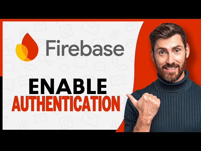 How to Enable Authentication in Firebase - Step By Step