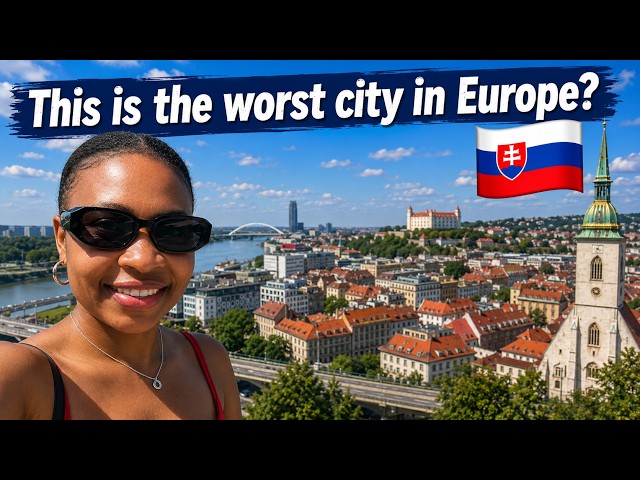 This is the worst city in Europe? | Bratislava: Slovakia 🇸🇰 | Travel