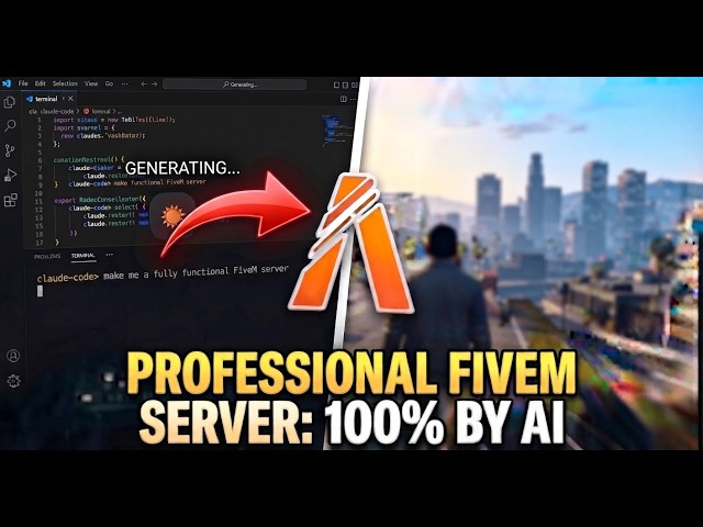I Let Claude AI Build a FiveM Server From Zero And It Worked