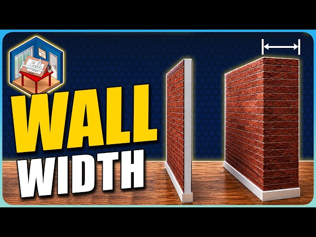 Sweet Home 3D Wall Thickness Tutorial | 3 Easy Ways to Adjust Wall Thickness