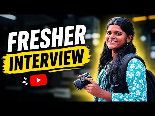 Fresher Live Mock Interview 🔥 | Real DSA, OOPS, Java & HR Questions | Real Interview