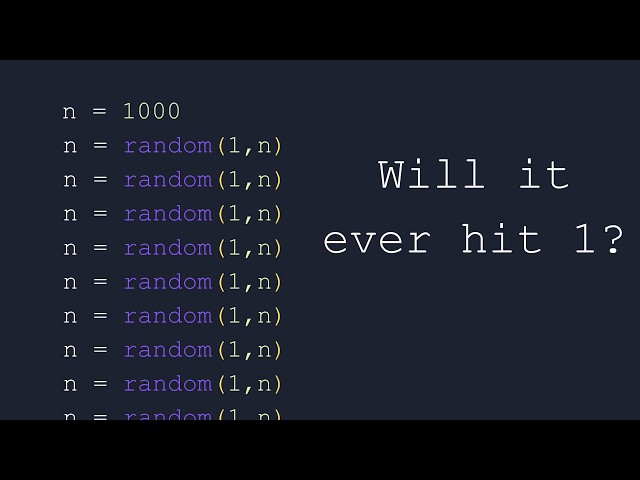 When will the probabilities end?