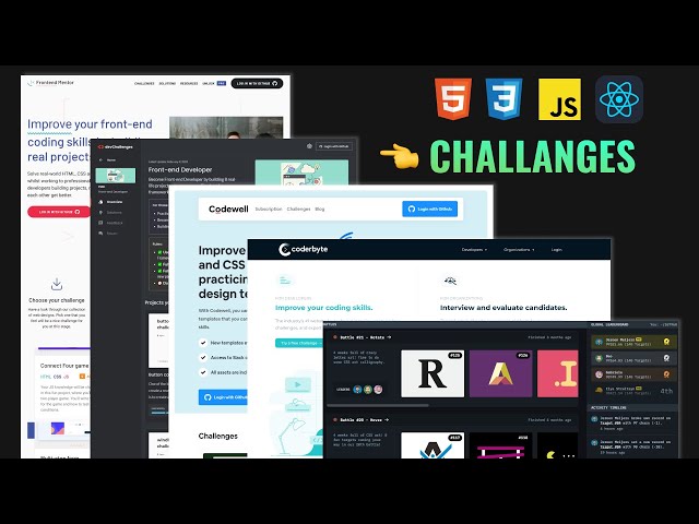 Top 5 Websites To Practice Your Coding Skills Especially Front-End Development 🔥