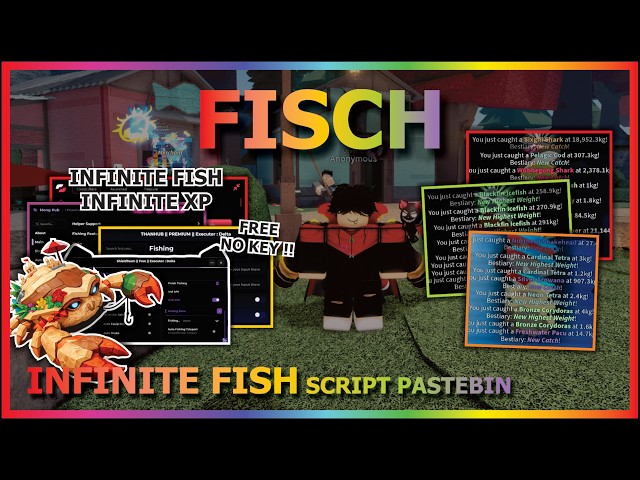 FISCH Script Pastebin 2026 INFINITE FISH, INSTANT CATCH, AUTO PERFECT, UNDETECTED (NO KEY) 🏝️