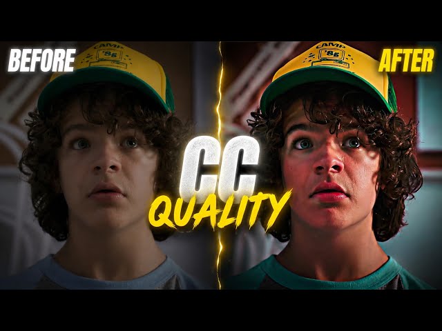 How to make cc quality in mobile | Capcut tutorial | Blurr tutorial 
