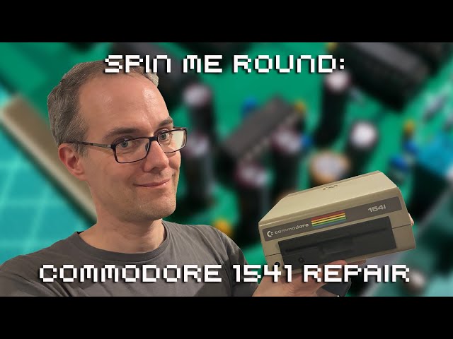 Commodore 1541 Repair: Spin Me Round