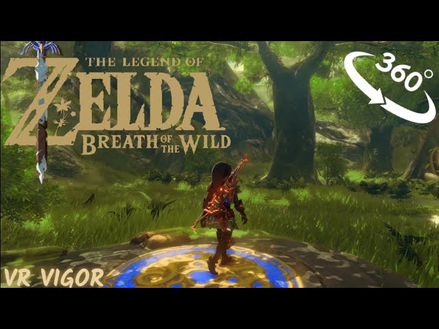Zelda Botw CEMU - Raytracing GI -Ultra graphic gameplay 2022 - NextGen Zelda #zeldabotw #360vr
