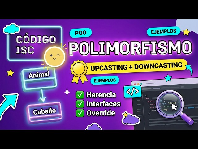 Polimorfismo en Java/POO: Upcasting + Downcasting con Ejemplo