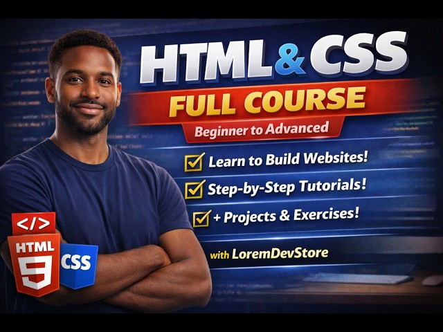 HTML & CSS Beginner Course | Kinyarwanda Programming Lessons