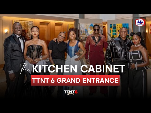 BUTITA, ABEL MUTUA & DIRECTOR PHIL"THE KITCHEN CABINET'" GRAND ENTRANCE AT TTNT SEASON 6