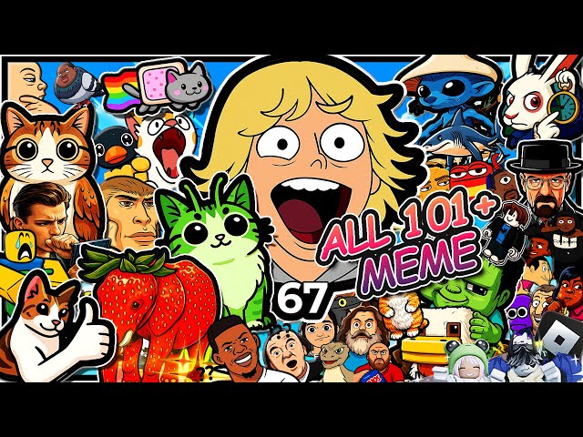 🚀101+ ALL MEME!🚀🎵Find a Meme [101+]🎵| @yulyonroblox |🎮ROBLOX | 4K