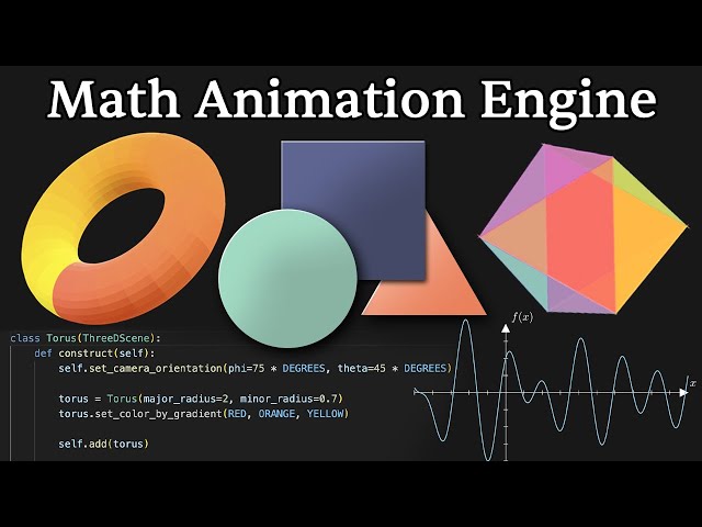 Manim Explained In 90 Seconds