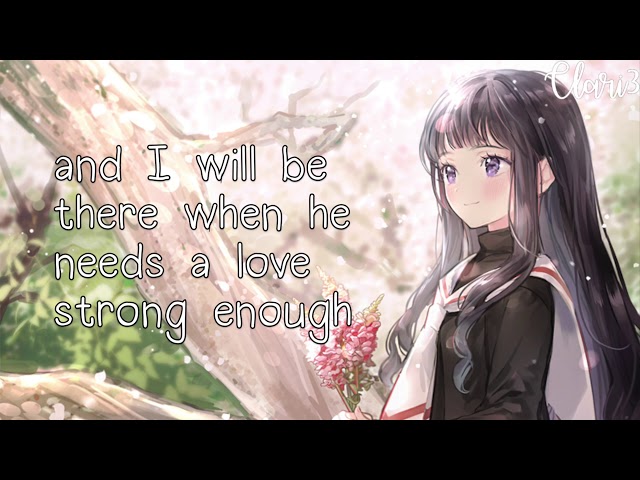 Nightcore → Strongest (Lyrics)