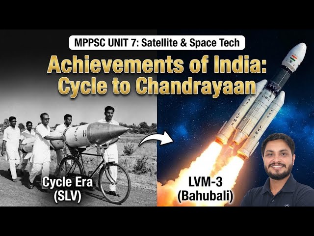 Satellite & Space Technology | Achievements of India in Space Science | MPPSC Unit 7
