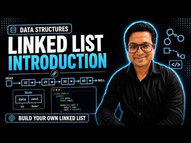 Introduction to Linked List | Build Your Own Linked List | Day 21 | 100 Days of DSA with JAVA