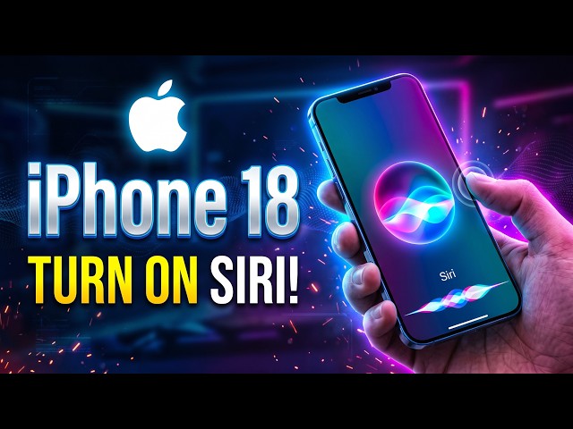 How To Turn On Siri On iPhone 18 / iPhone 18 Pro / Max