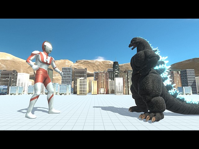Ultraman vs Godzilla - Animal Revolt Battle Simulator | ARBS